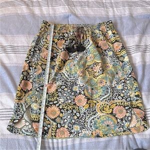 Loft Petites XXSP Floral Pencil Skirt with pockets